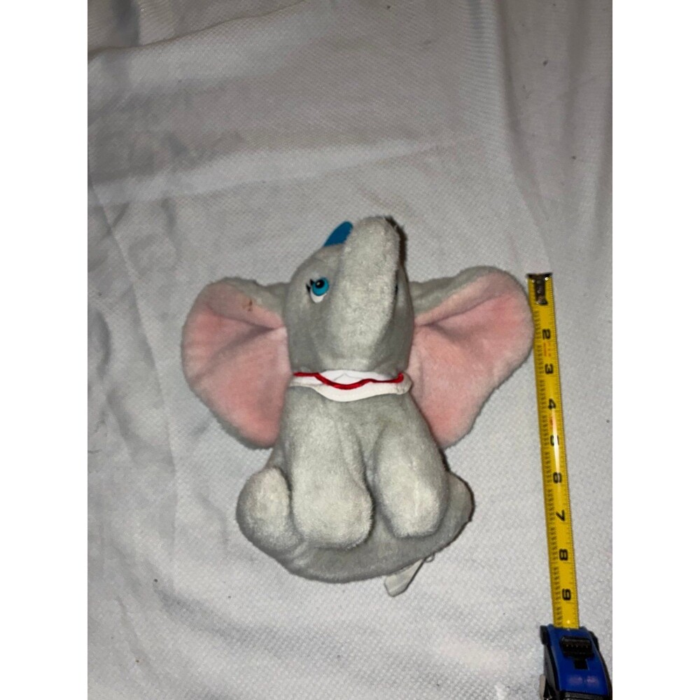 Vintage Official Walt Disney World Dumbo Elephant Toy Plush Stuffed Animal 9"